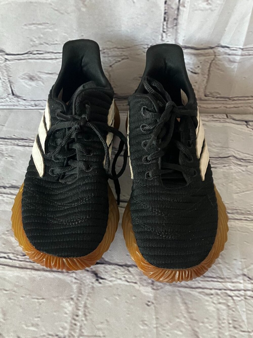 Adidas Sobakov | Black Gum Sneakers